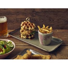 Terra Porcelain Grey Narrow Rectangular Platter 36 x 16.5cm alternative