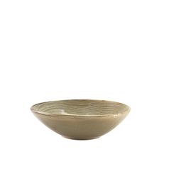 Terra Porcelain Grey Organic Bowl 22cm
