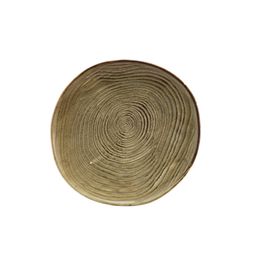 Terra Porcelain Grey Organic Plate 28.5cm