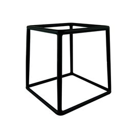 Genware Black Anti-Slip Buffet Riser 18 x 18cm