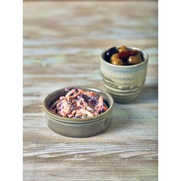 Terra Porcelain Grey Tapas Dish 10cm alternative