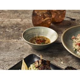 Terra Porcelain Matt Grey Conical Bowl 14cm alternative