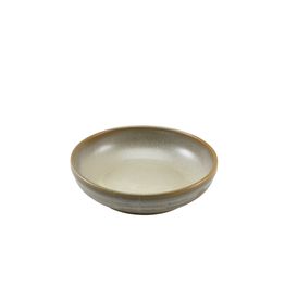 Terra Porcelain Matt Grey Coupe Bowl 23cm