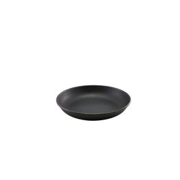 GenWare Black Vintage Steel Coupe Plate 20cm