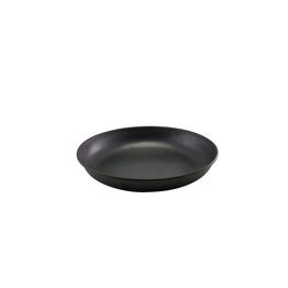 GenWare Black Vintage Steel Coupe Plate 24cm