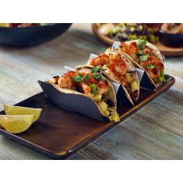 GenWare Black Vintage Steel Fast Food Stand 2 Slot alternative