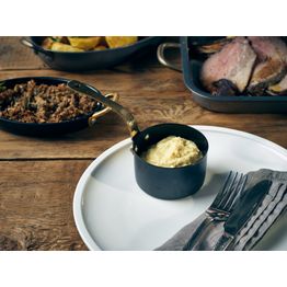 GenWare Black Vintage Steel Mini Sauce Pan 7 x 3.75cm alternative