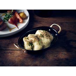 GenWare Black Vintage Steel Oval Dish 16.5 x 12.5cm alternative