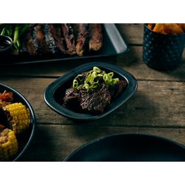 GenWare Black Vintage Steel Pie Dish 16cm alternative