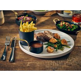 GenWare Black Vintage Steel Serving Cup 8.5 x 8.5cm alternative