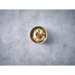 Terra Porcelain Matt Grey Scalloped Round Bowl 13.8cm alternative