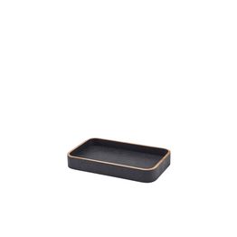 GenWare Black Wood Veneer Tray 23 x 13.8cm