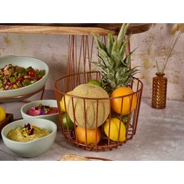 GenWare Copper Deco Display Basket 25 x 18cm alternative