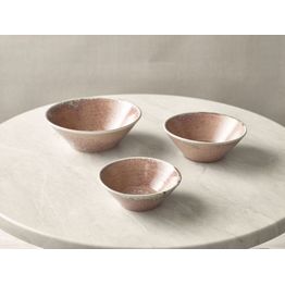 Terra Porcelain Rose Conical Bowl 14cm alternative