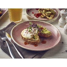 Terra Porcelain Rose Coupe Plate 19cm alternative