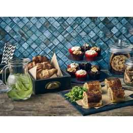 Genware Natural Slate Platter 32 X 26cm 1/2 GN alternative