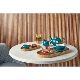 GenWare Oval Light Wood Veneer Tray 35 x 16.5cm alternative