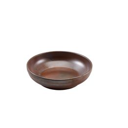Terra Porcelain Rustic Copper Coupe Bowl 20cm