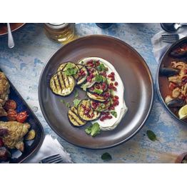 Terra Porcelain Rustic Copper Coupe Plate 30.5cm alternative