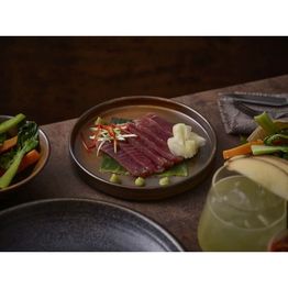 Terra Porcelain Rustic Copper Low Presentation Plate 18cm alternative