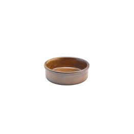 Terra Porcelain Rustic Copper Tapas Dish 10cm