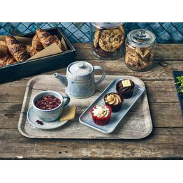 Terra Porcelain Seafoam Narrow Rectangular Platter 27 x 12.5cm alternative