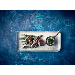 Terra Porcelain Seafoam Narrow Rectangular Platter 36 x 16.5cm alternative