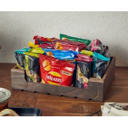 Rustic Wooden Display Crate GN 1/2 alternative