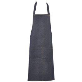 Unwashed Denim Bib Apron 70 x 90cm