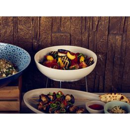 White Copenhagen Melamine Bowl 28 x 7.5cm alternative