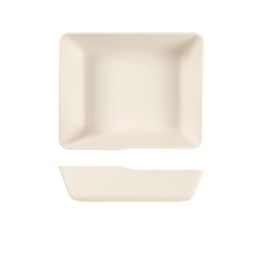 White Copenhagen Melamine GN 1/2 Deep Dish 32.5 x 26.5 x 8cm