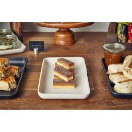 White Copenhagen Melamine GN 1/3 Platter 32.5 x 17.6 x 3.5cm alternative