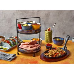 Sizzler Platter &amp; Trivet Sizzler 9.75" alternative