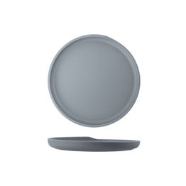 White Copenhagen Round Melamine Plate 22.5cm