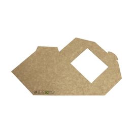 Fiesta Recyclable Deep Sandwich Wedge with PET Window 75mm alternative
