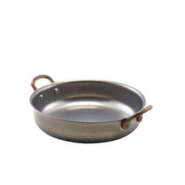 GenWare Vintage Steel Round Dish 18.5 x 4.5cm