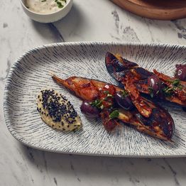 Sereno Porcelain Strato Rectangular Platter 30 x 15.5cm alternative