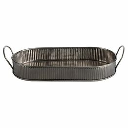 Combo / Serving Platter Antique Silver 34cm