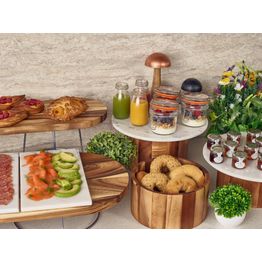 Genware Glass Terrine Jar 350ml 9.5 x 9cm alternative