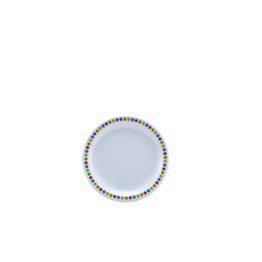 GenWare Melamine Coloured Circles Plate 16cm/ 6.25"
