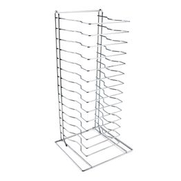 Genware Pizza Rack/ Stand 15 Shelf