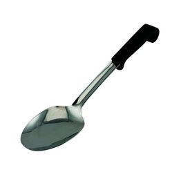 Genware Plastic Handle Spoon Plain Black