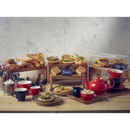 Genware Porcelain Black Jug 14cl/ 5oz alternative