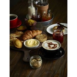 Genware Porcelain Black Saucer 16cm/ 6.25" alternative