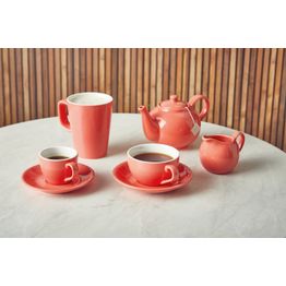 GenWare Porcelain Coral Bowl Shaped Cup 25cl/ 8.75oz alternative