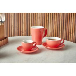 GenWare Porcelain Coral Bowl Shaped Cup 9cl/ 3oz alternative