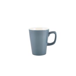 Genware Porcelain Grey Latte Mug 34cl/ 12oz