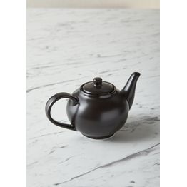 GenWare Porcelain Matt Black Teapot 45cl/ 15.75oz alternative