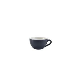 GenWare Porcelain Matt Blue Bowl Shaped Cup 17.5cl/ 6oz
