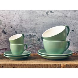 GenWare Porcelain Matt Sage Saucer 12cm/ 4.75" alternative